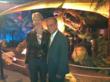 Connecticut Science Center Trustee Liz Zlatkus and Hartford Mayor Pedro Segarra tour the Dinosaurs Unearthed Exhibit.